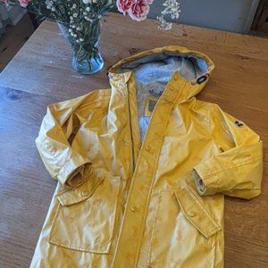 JBC Yellow Kids Rain Jacket